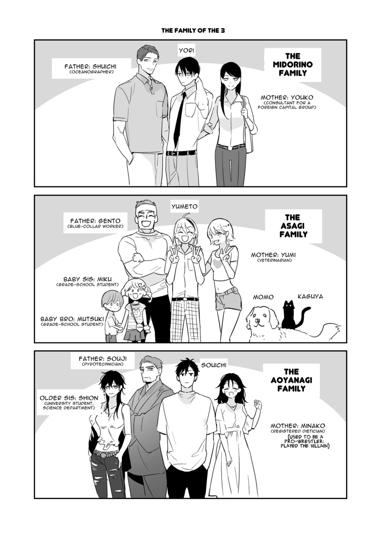 [NS (Nabara Shouko)] Tachi to Neko Docchi ga Ii no? | Top or Bottom? 3 ~Vacation 3-way Sex~