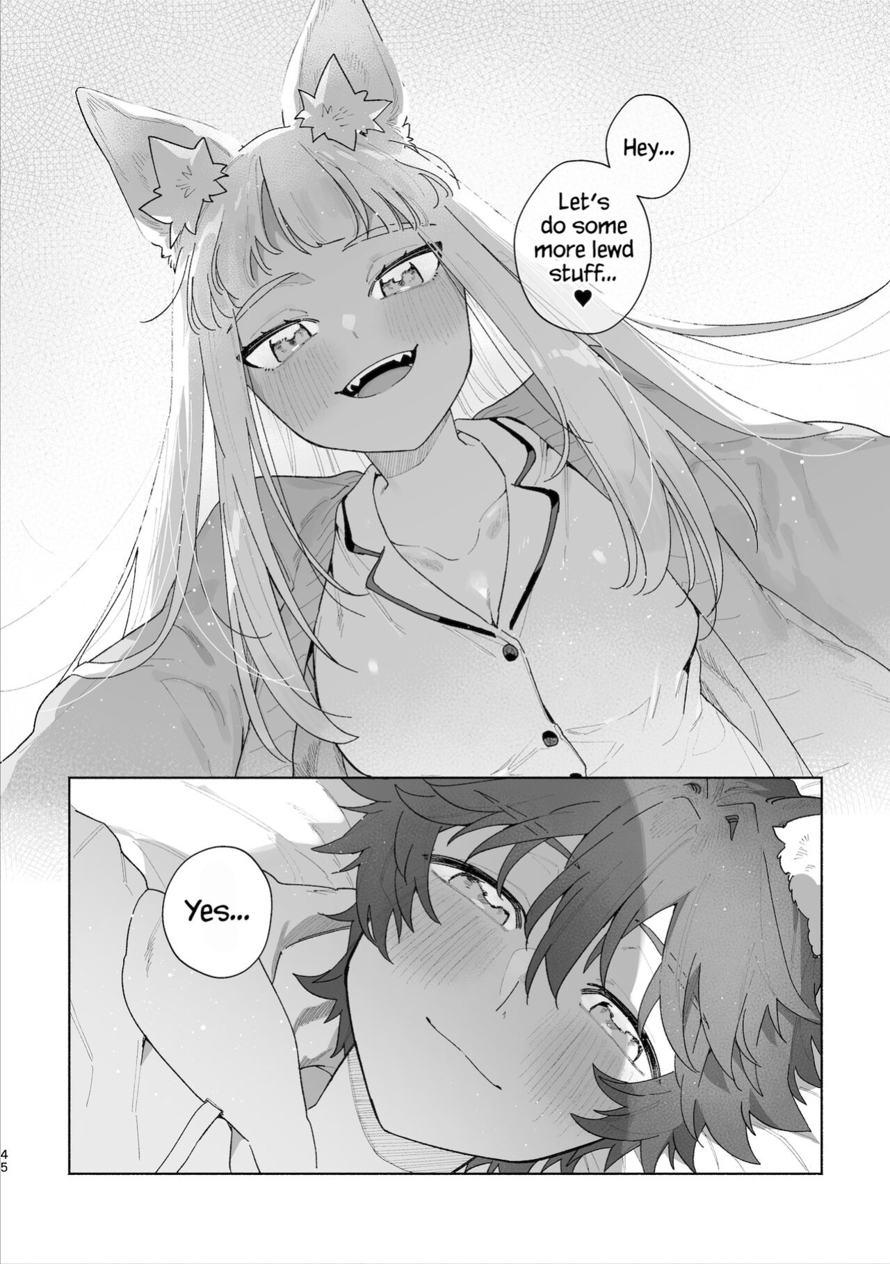 [pink carrot (usachanGET)] Otoko ga Uke - Kitsune-chan X Tanuki-kun | ♂ ga uke. Kitsune-chan × tanuki-kun [Tabunne Scans]