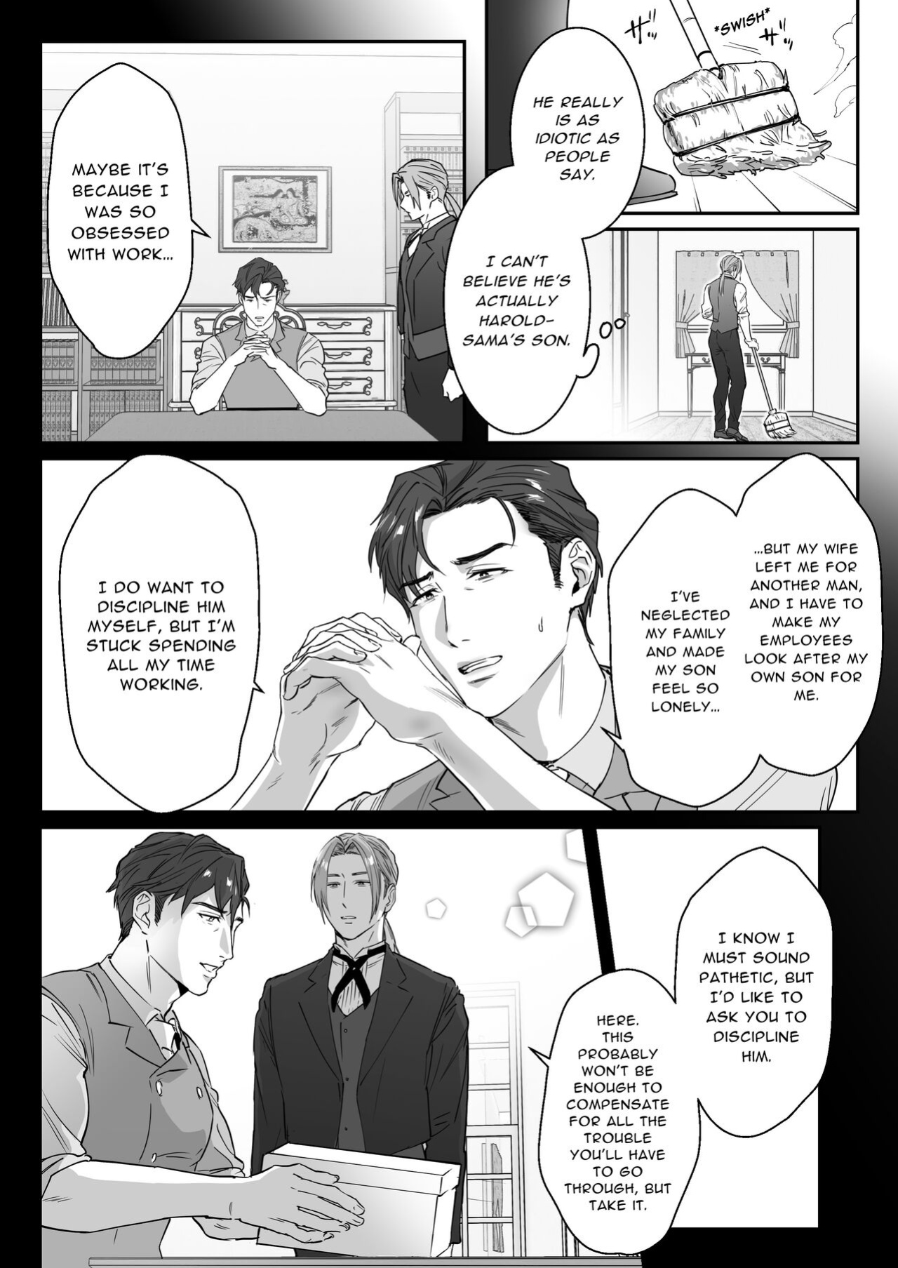 [Nugget bun Nageya-san (Nugget)] Waka Danna-sama, O Shioki no Jikan Desu. | Young Master, It's Time For Punishment