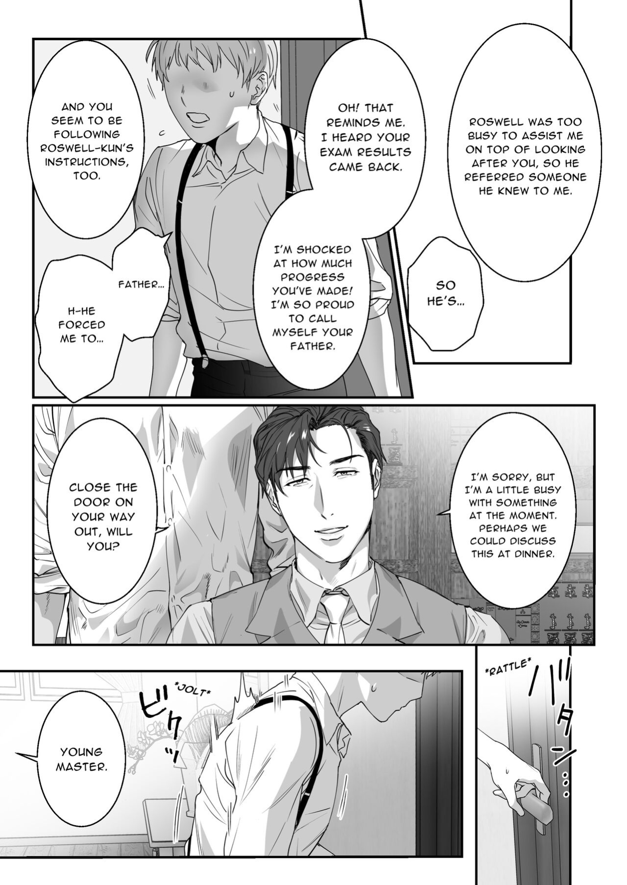 [Nugget bun Nageya-san (Nugget)] Waka Danna-sama, O Shioki no Jikan Desu. | Young Master, It's Time For Punishment