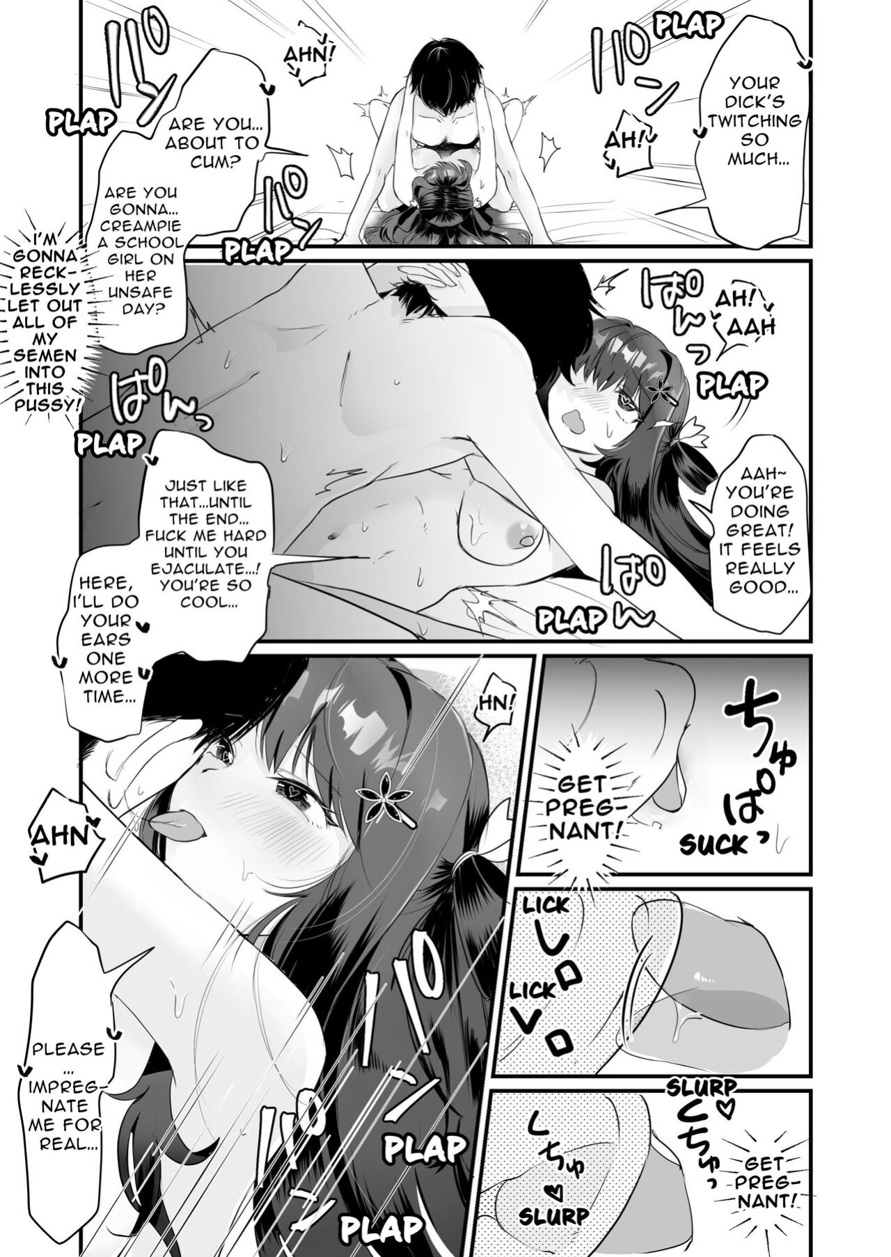 [Whisp (Wada-chin)] Isshūkan, gen'eki JK to o ma n ko mansai no dōsei [tsuyoshi]