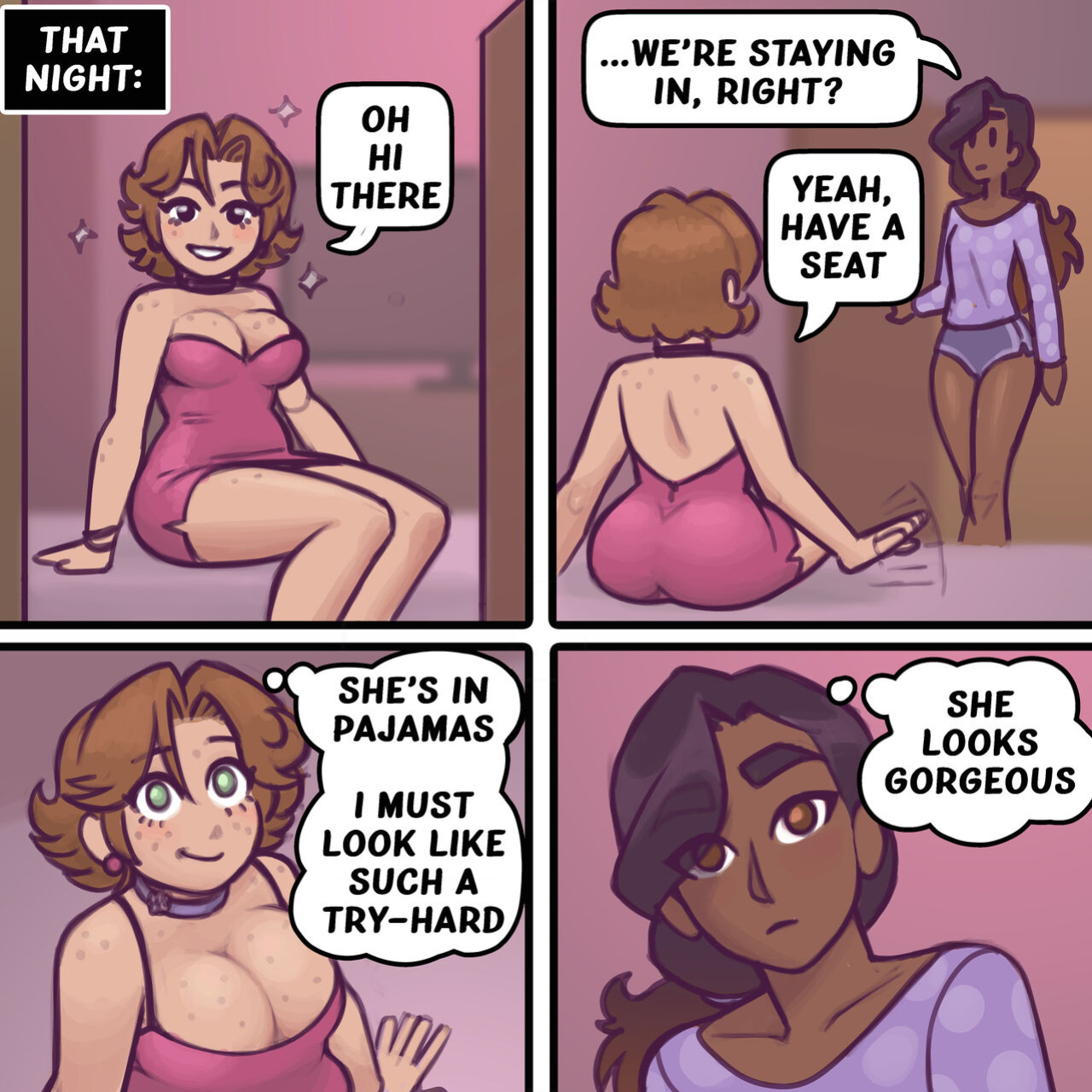 [GuilhermeRM] Taís Tavares and Sofia Macieira comic (remaster & original)