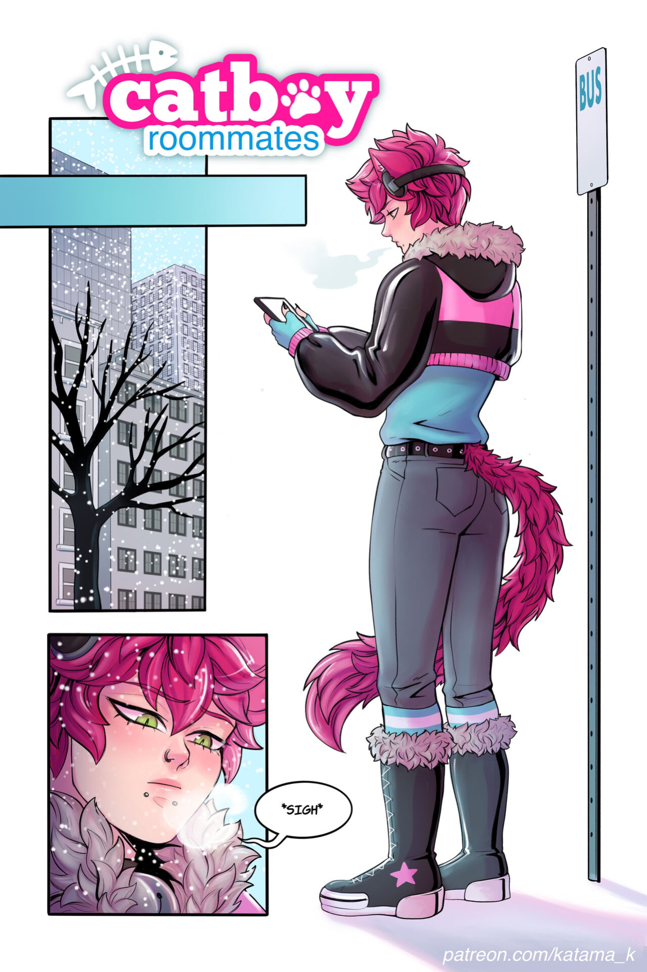 [Katama K.] Catboy Roommates