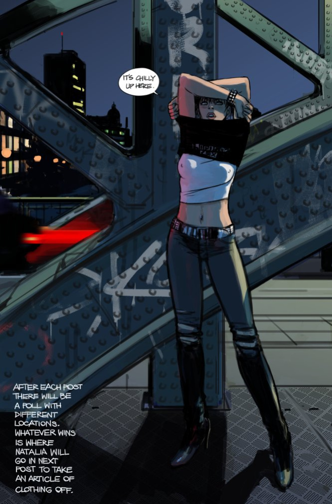 [Au] Natalia's Strip Game (original and textless)
