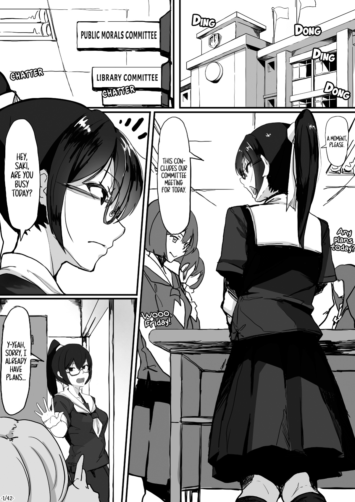 [Ichijikushirabe Shiki (Shirabe Shiki)] Fuuki Iinchou wa Kusuri ni Yowai 2 | Public Morals Prez Can't Resist Drugs 2 [Fap It Scans]