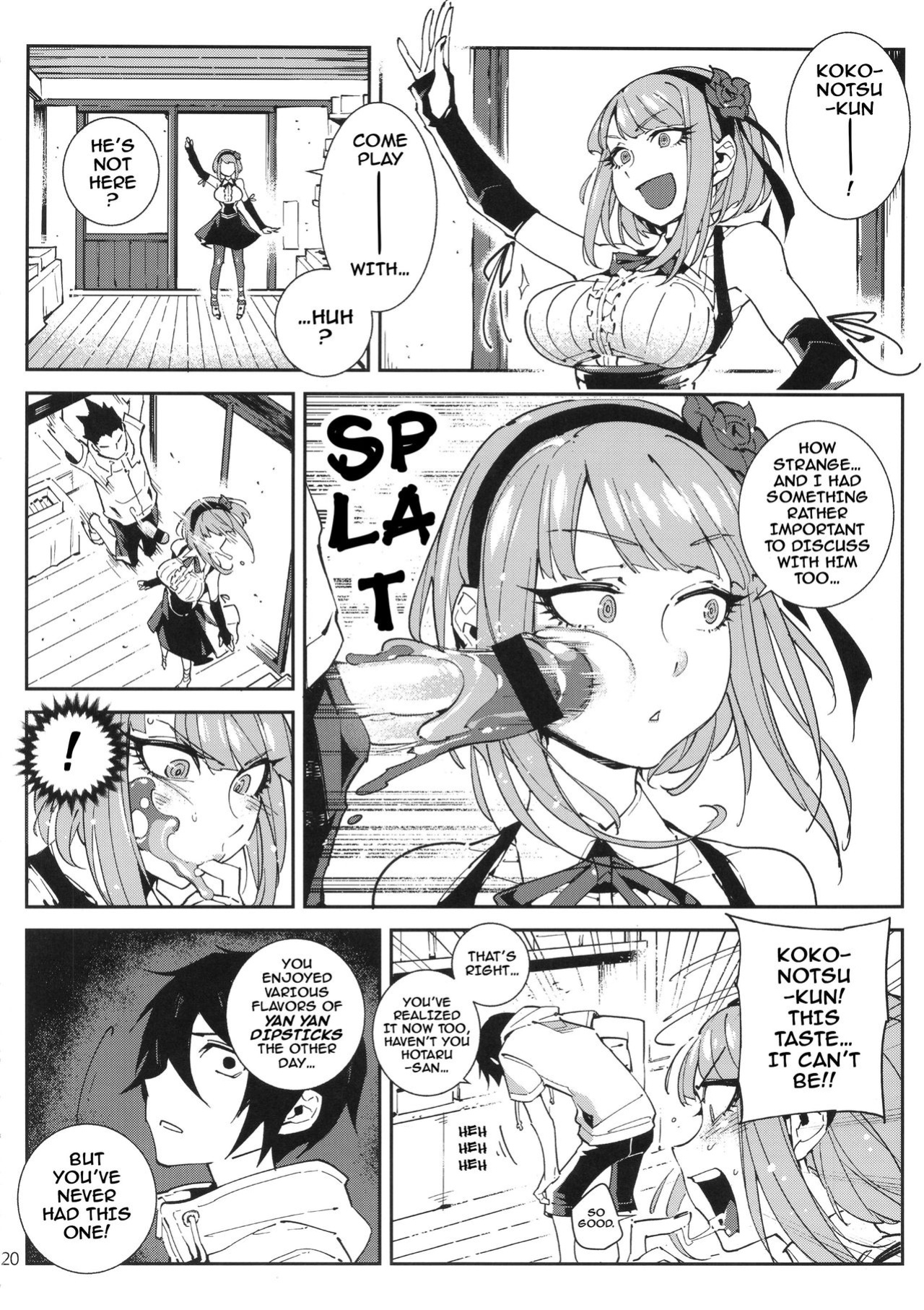(C89) [★F (Hirame)] So○○ Sensou (Dagashi Kashi) - {Darknight} (Colored by NoBoDy11)