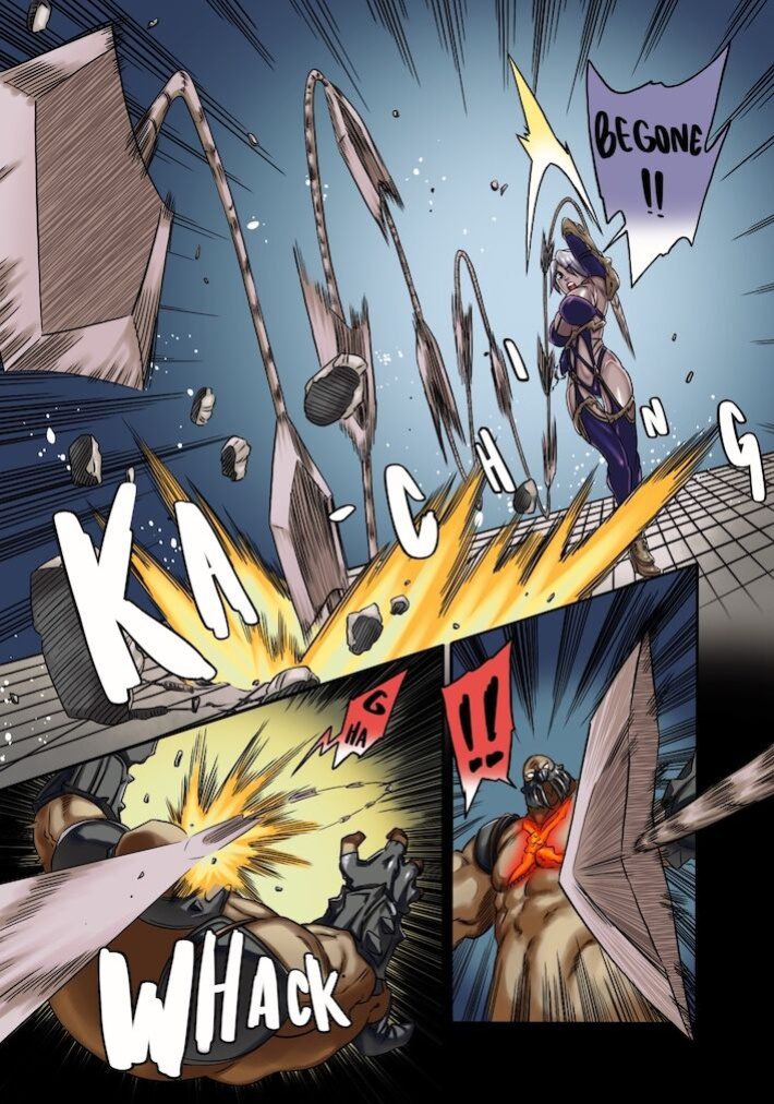 (C96) [UNDER CONTROL (zunta)] I2P2 (SoulCalibur, NieR:Automata) {darknight} - (Colored by NoBoDy11)