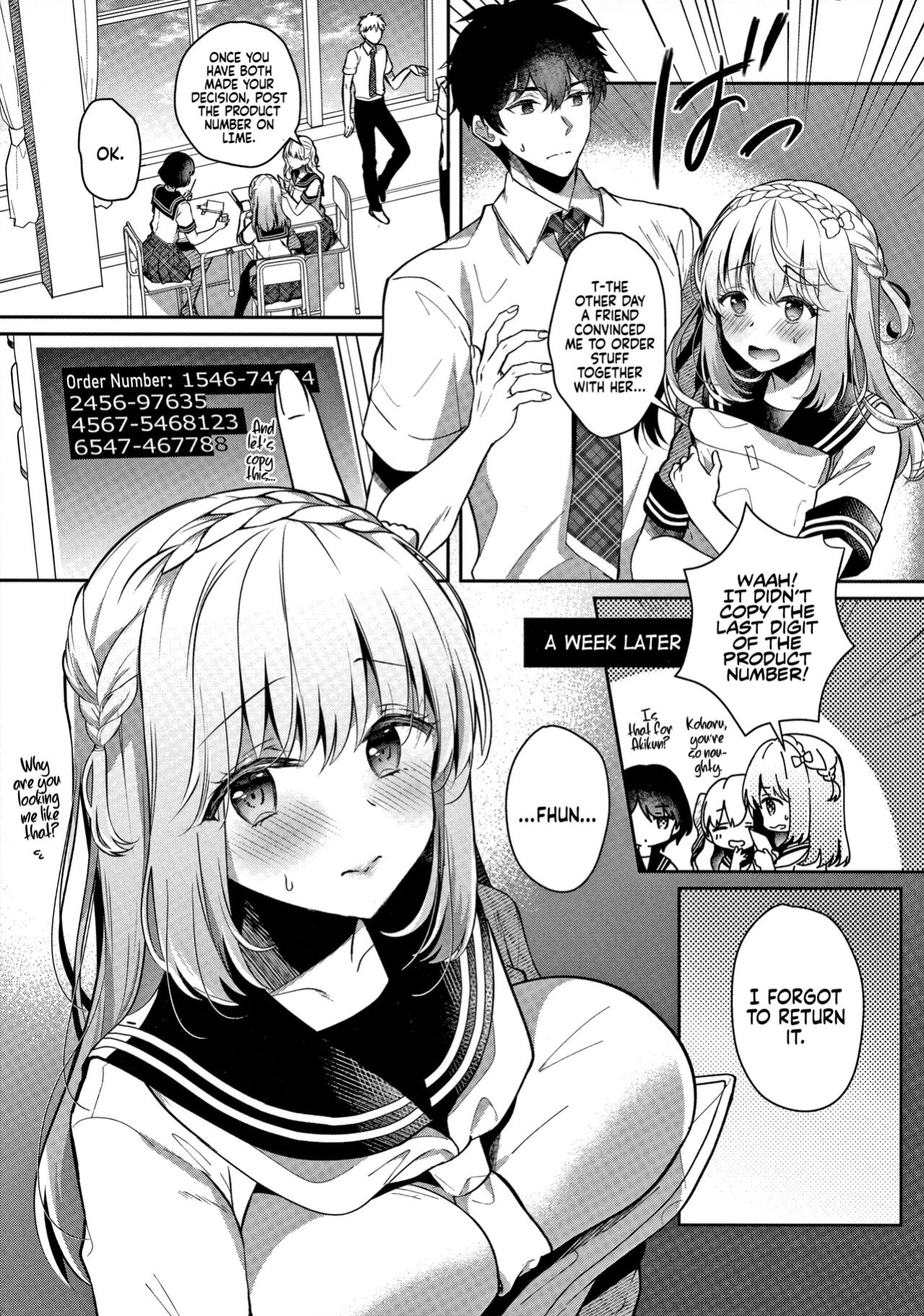 [Takashina Asahi] My Childhood Friend Girlfriend and her sexy underwear [Coffedrug]
