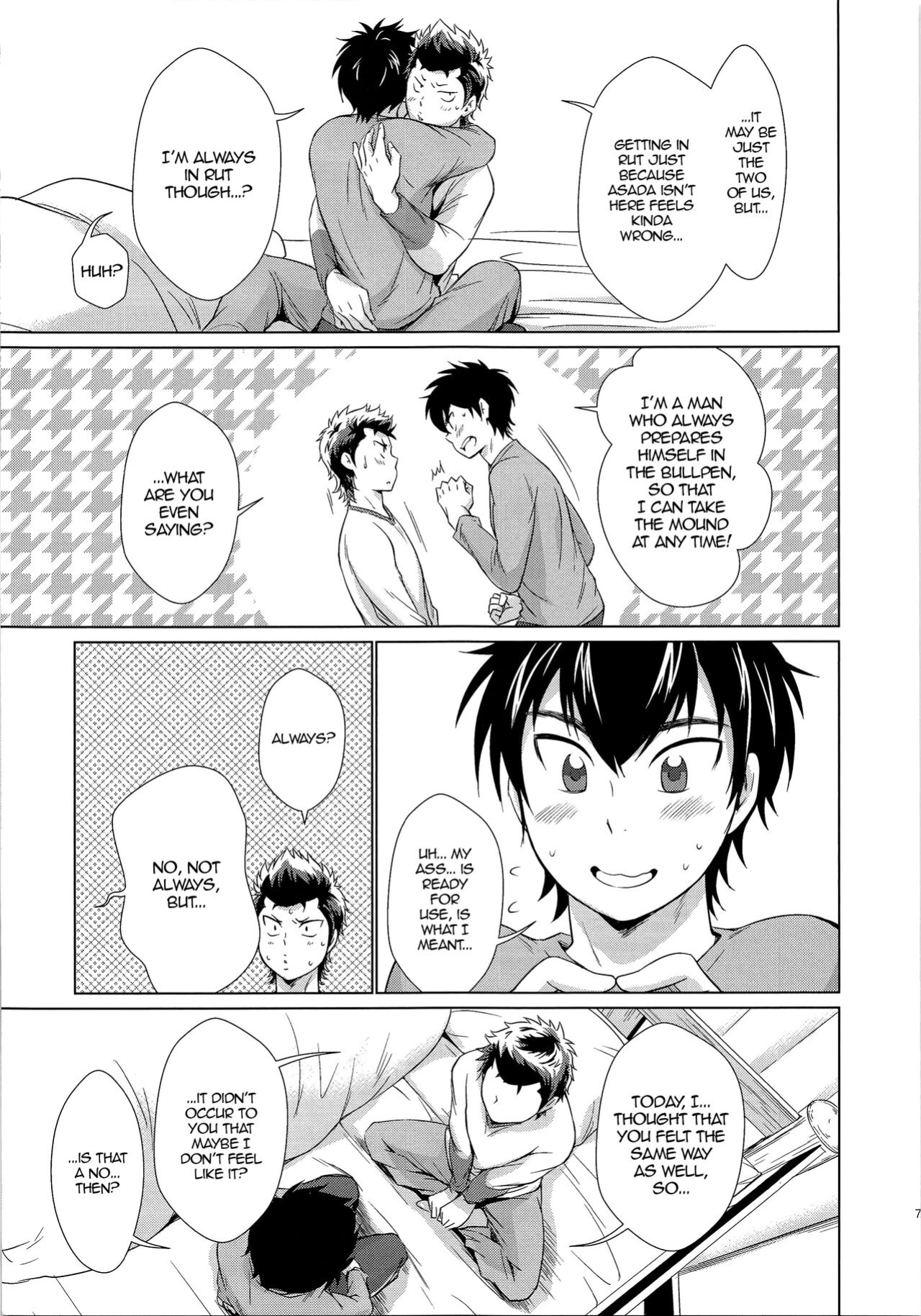 (C89) [knuckle chop (Naco)] Onedari Jouzu na Ore no Sawamura | My Sawamura Who's Good at Begging (Daiya no Ace) [alparslan]