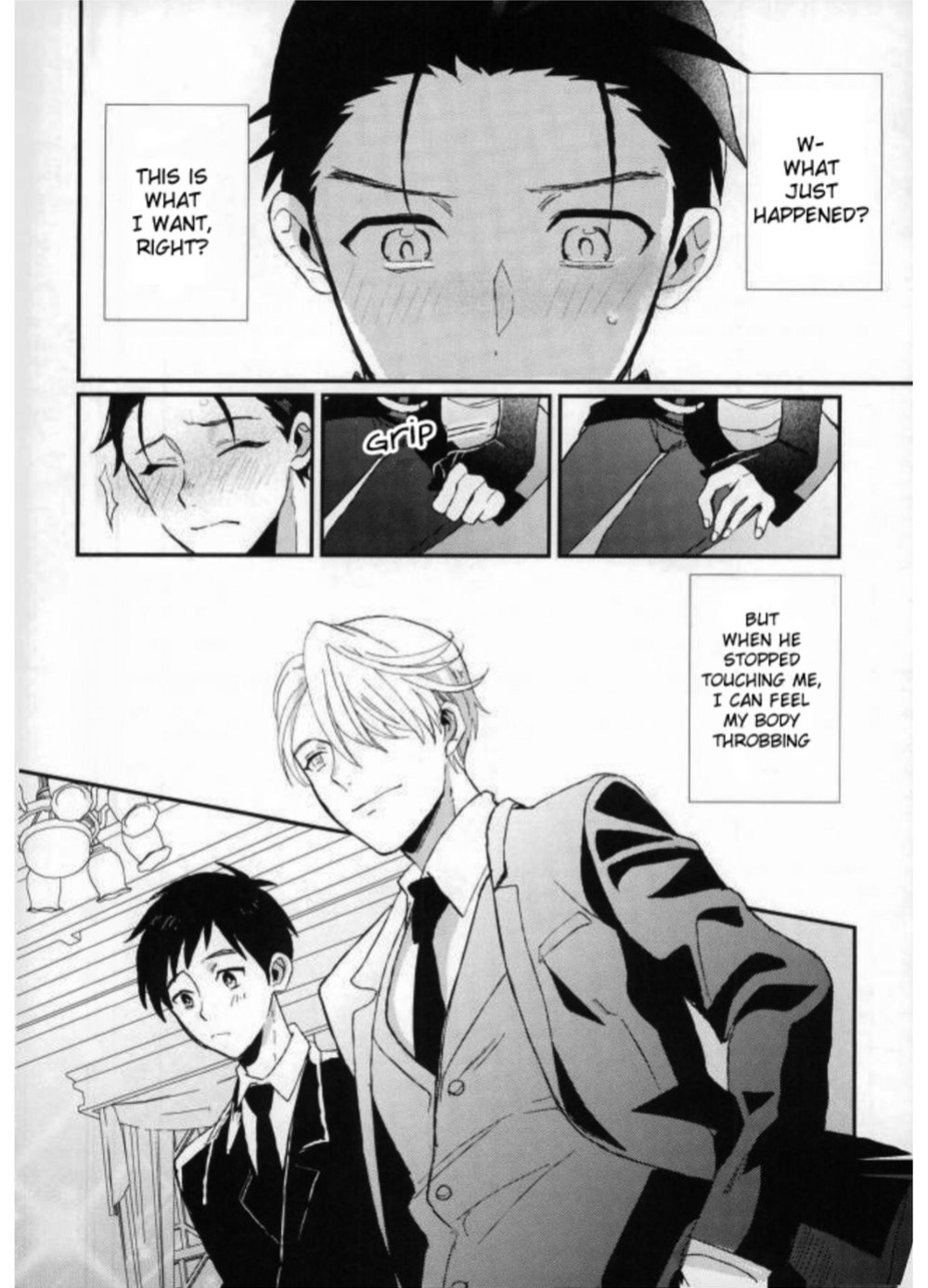 (Hyousou Strast 2) [COCO (Susugu)] Don’t touch Me! (Yuri on Ice) [CYBER PANDA SCANS]