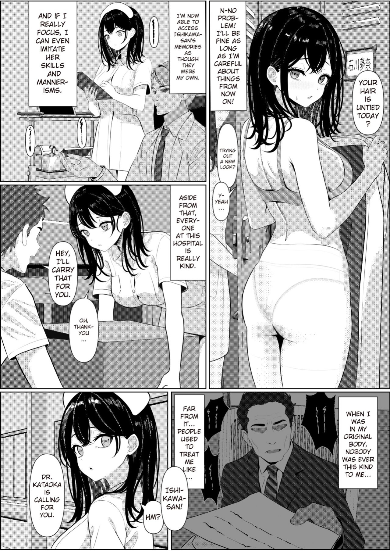 [Oden Ohgan (Turisasu)] The Story of How I Died Alone and Became a Sexy Nurse! [Eng]