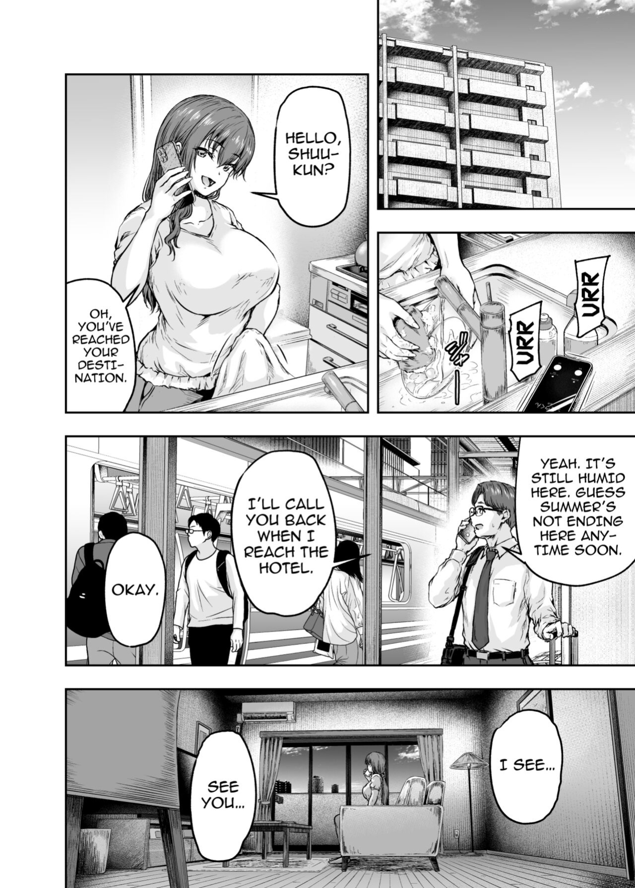 [Sazareito (Ohnaka Ito)] Watashi... Kaerare Chaimashita. 3 -AroThir OL ga Yarichin Daigakusei-tachi no Chinpo ni Dohamari suru made- [SquigglesJPTeam]