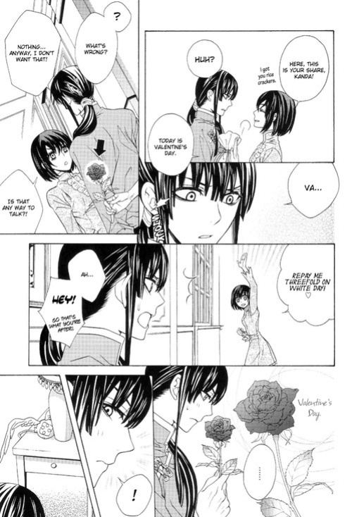 (SC47) [Higashimikuni-kamen (Saitoh Maho, Kinui Tohko)] Valentine arrow (D.Gray-man)