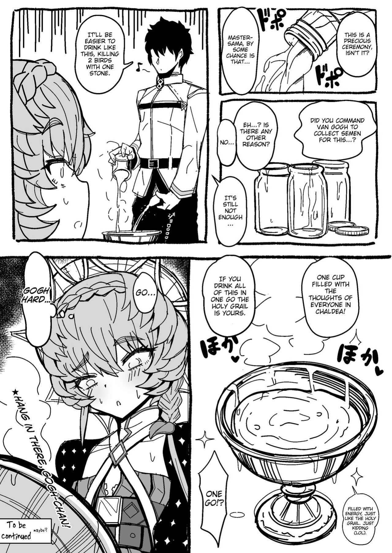 [Nyala Ponga (Sekai Saisoku no Panda)] Gogh Hard (Fate/Grand Order)