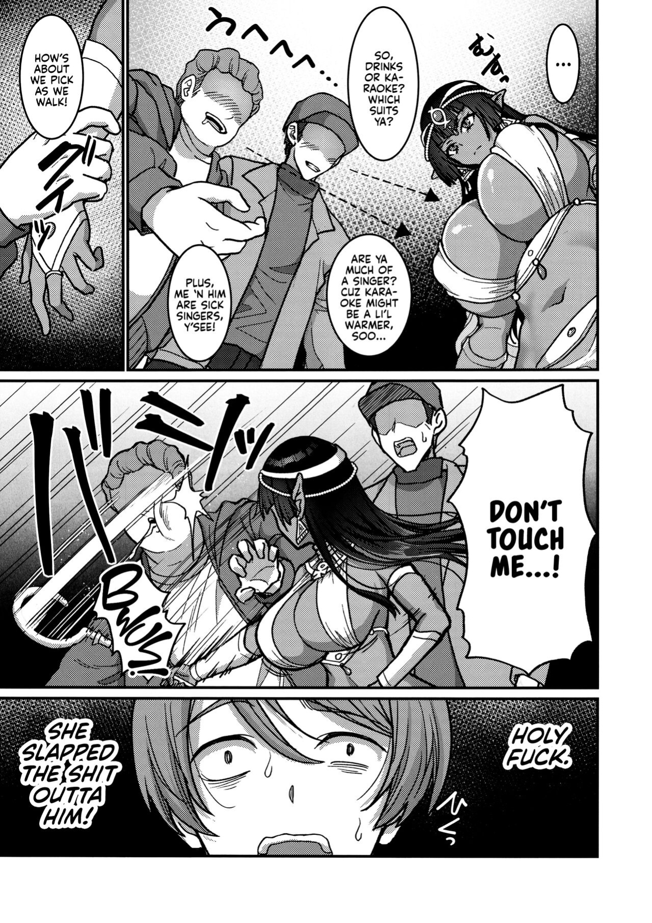 (C103) [Yohsyuan (Son Yohsyu)] Muchi Muchi Kasshoku Oujo to Yarimakuri Dousei Seikatsu | Non-stop Fucking at Home With This Dummy Thicc Chocolate Princess [Kyuume]