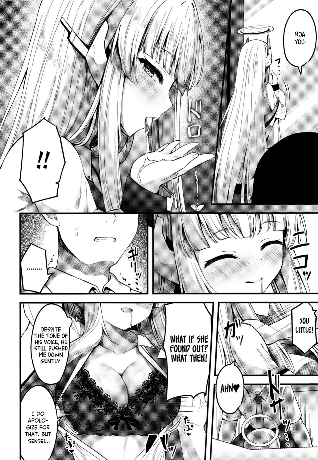 [Tsukuten (Madoka Tsukumo)] Seishori NOR Asobi - Ryoute ni Sensei to Yuuka-chan | Sexual Release NOR Toying - Sensei and Yuuka-chan wrapped around my fingers! (Blue Archive) [Tea Party Scans]