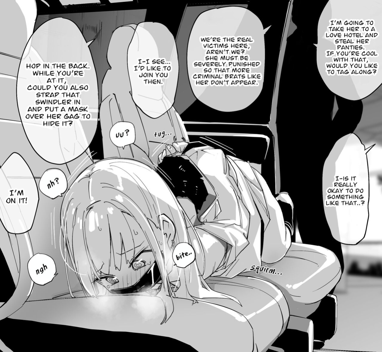 [ura_macoto] Money Laundering (Scamming Gyaru Kidnapped, Stripped, and Punished. Clitoral Sucking Sustained Erection Punishment)