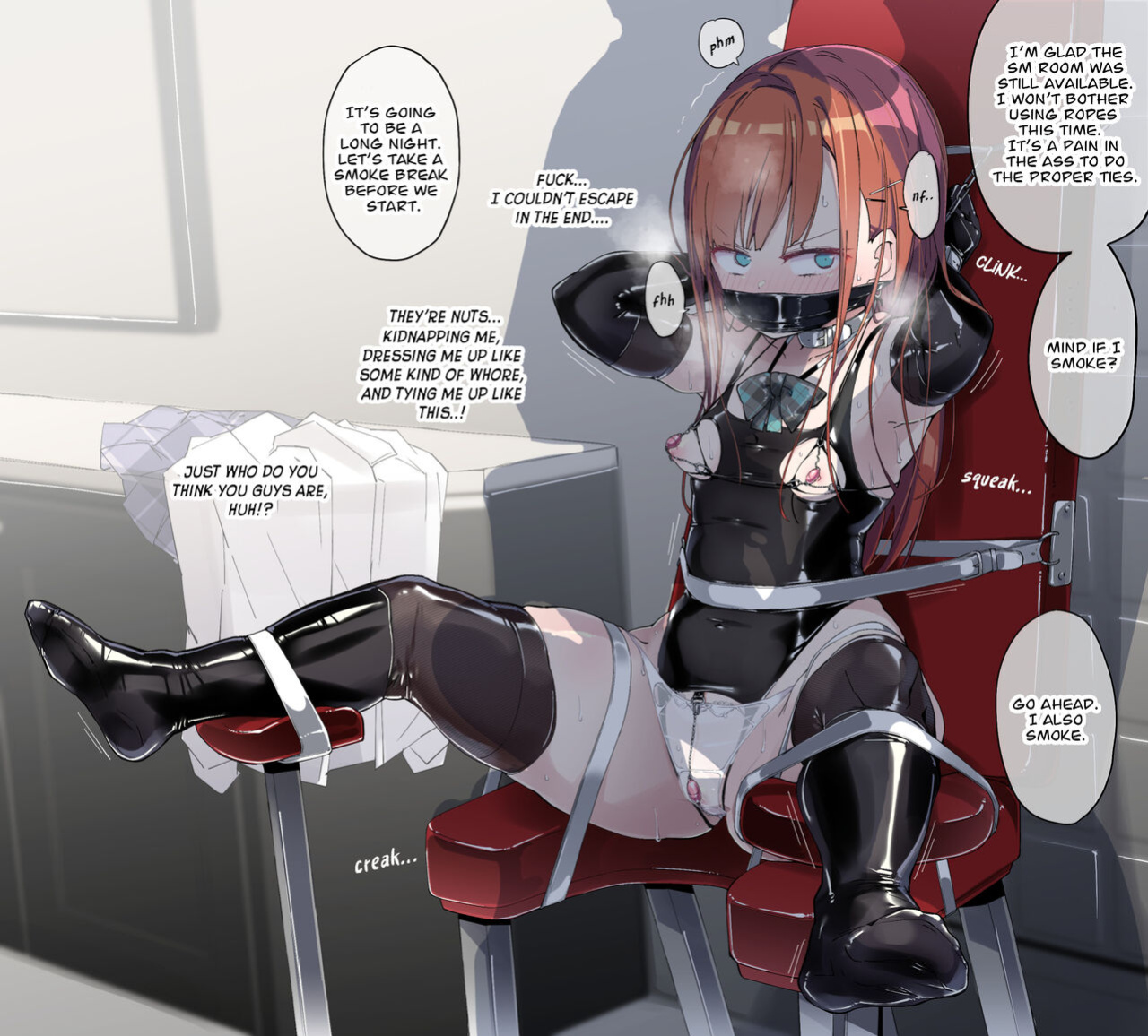 [ura_macoto] Money Laundering (Scamming Gyaru Kidnapped, Stripped, and Punished. Clitoral Sucking Sustained Erection Punishment)