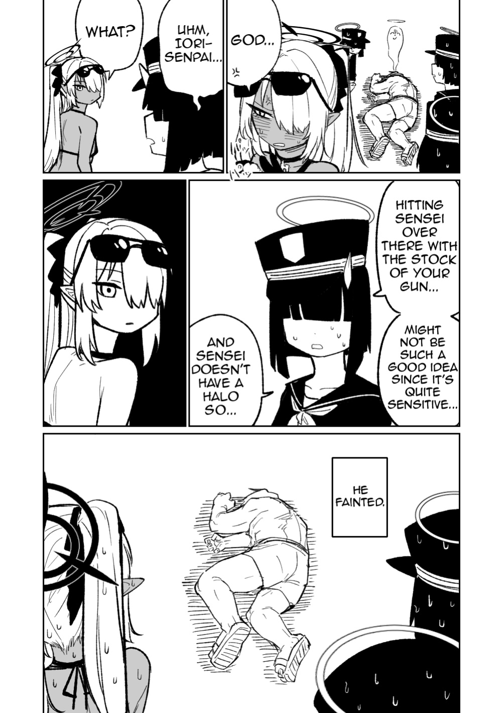 [Asahina Yoshitosi] Chiryou dakara Shikatanai kara na! (Blue Archive) (Shiririn)