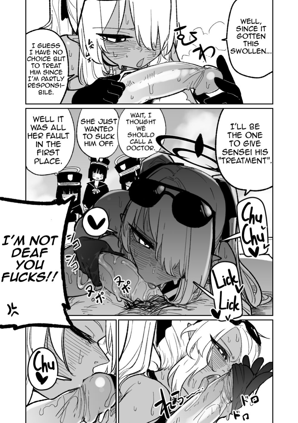 [Asahina Yoshitosi] Chiryou dakara Shikatanai kara na! (Blue Archive) (Shiririn)