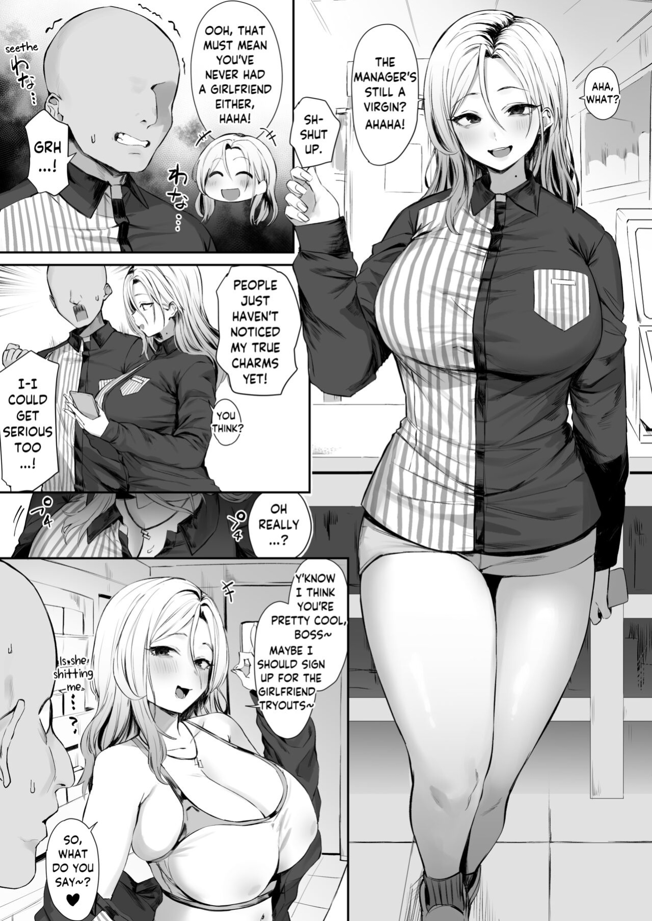 [Hotate-chan] Nikushoku-kei Yurufuwa Gyaru | Chill Maneater Gyaru [SaLamiLid]