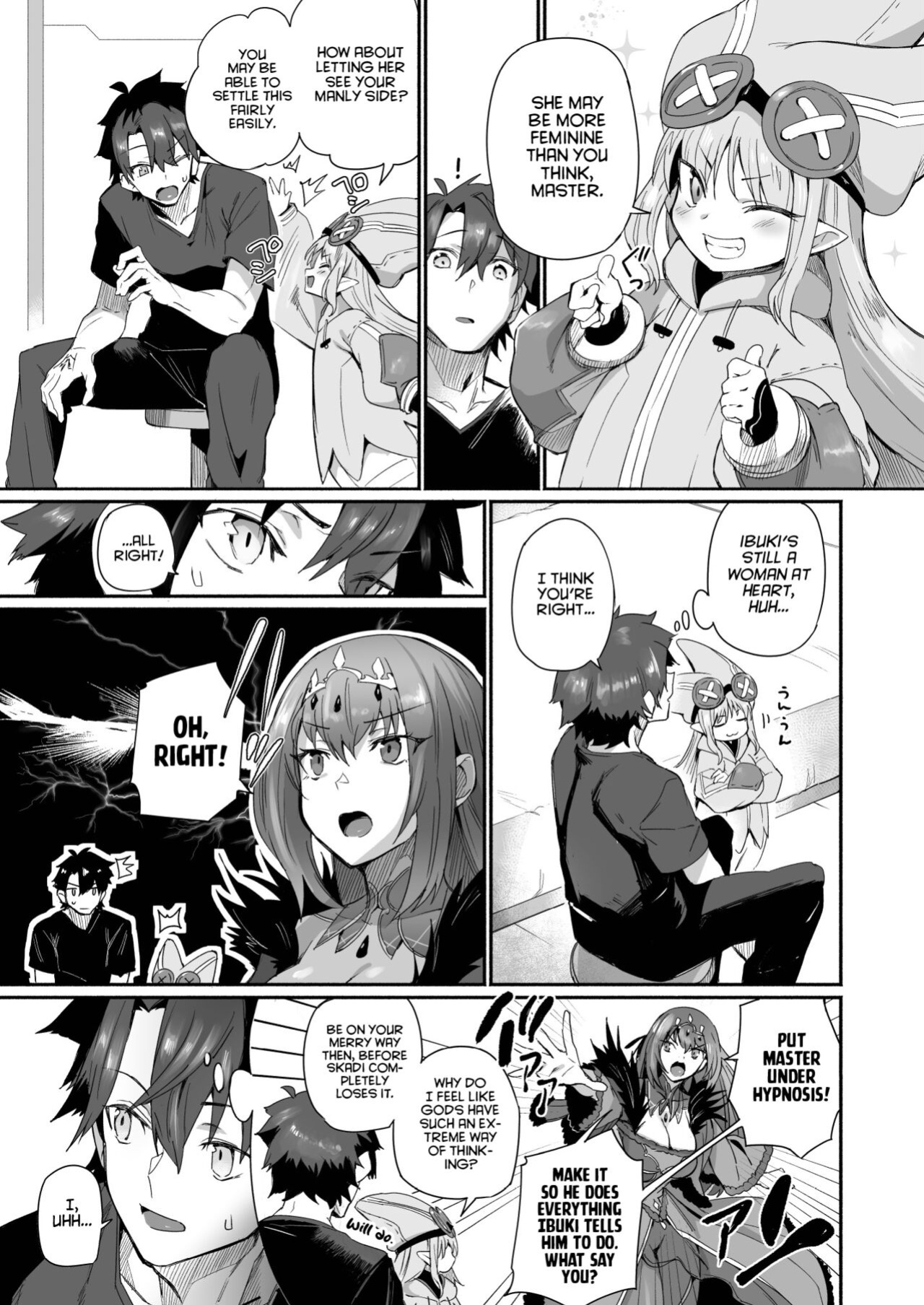[Marutori no Chazuke (Torichamaru)] Ibuki Doji wa Amaetai | Ibuki Doji wants to pampered (Fate/Grand Order) [Project Valvrein]