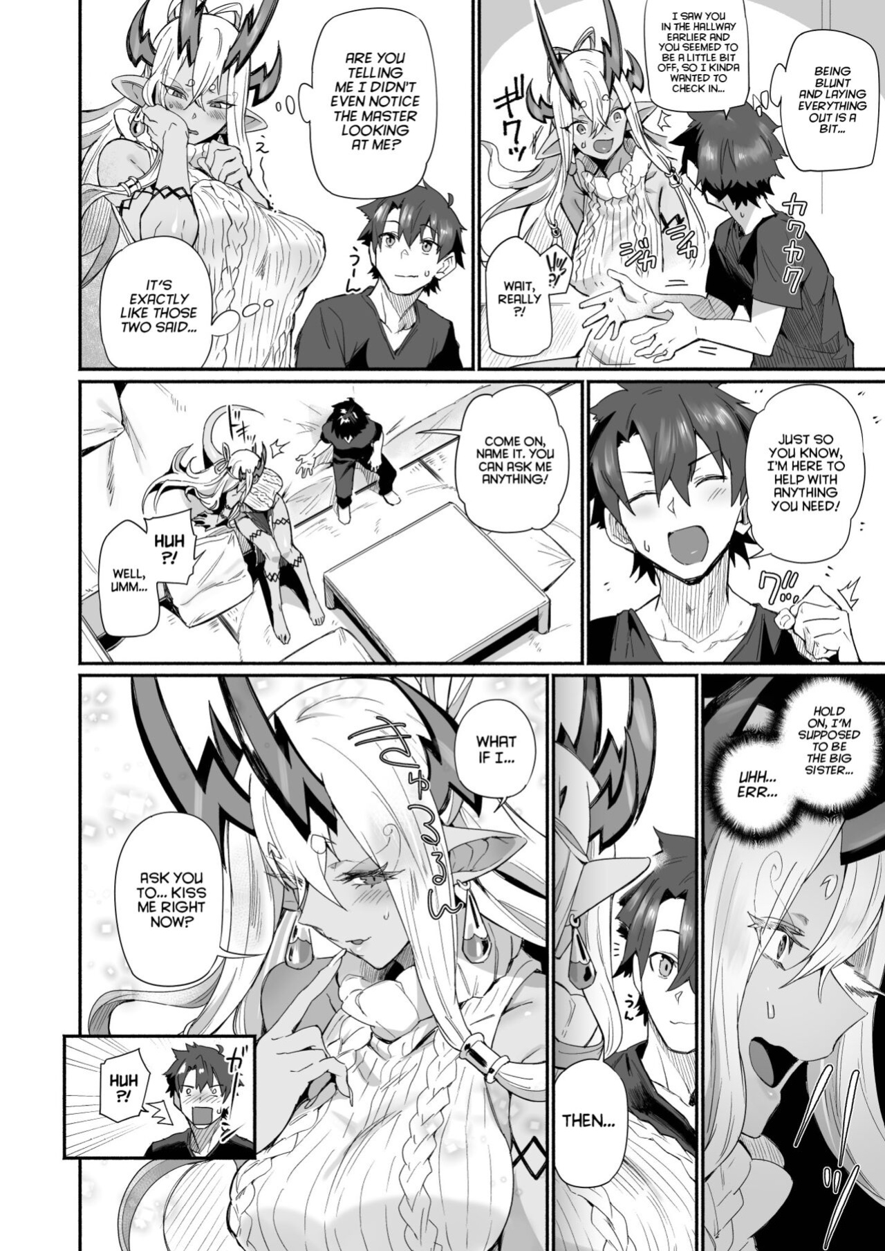 [Marutori no Chazuke (Torichamaru)] Ibuki Doji wa Amaetai | Ibuki Doji wants to pampered (Fate/Grand Order) [Project Valvrein]