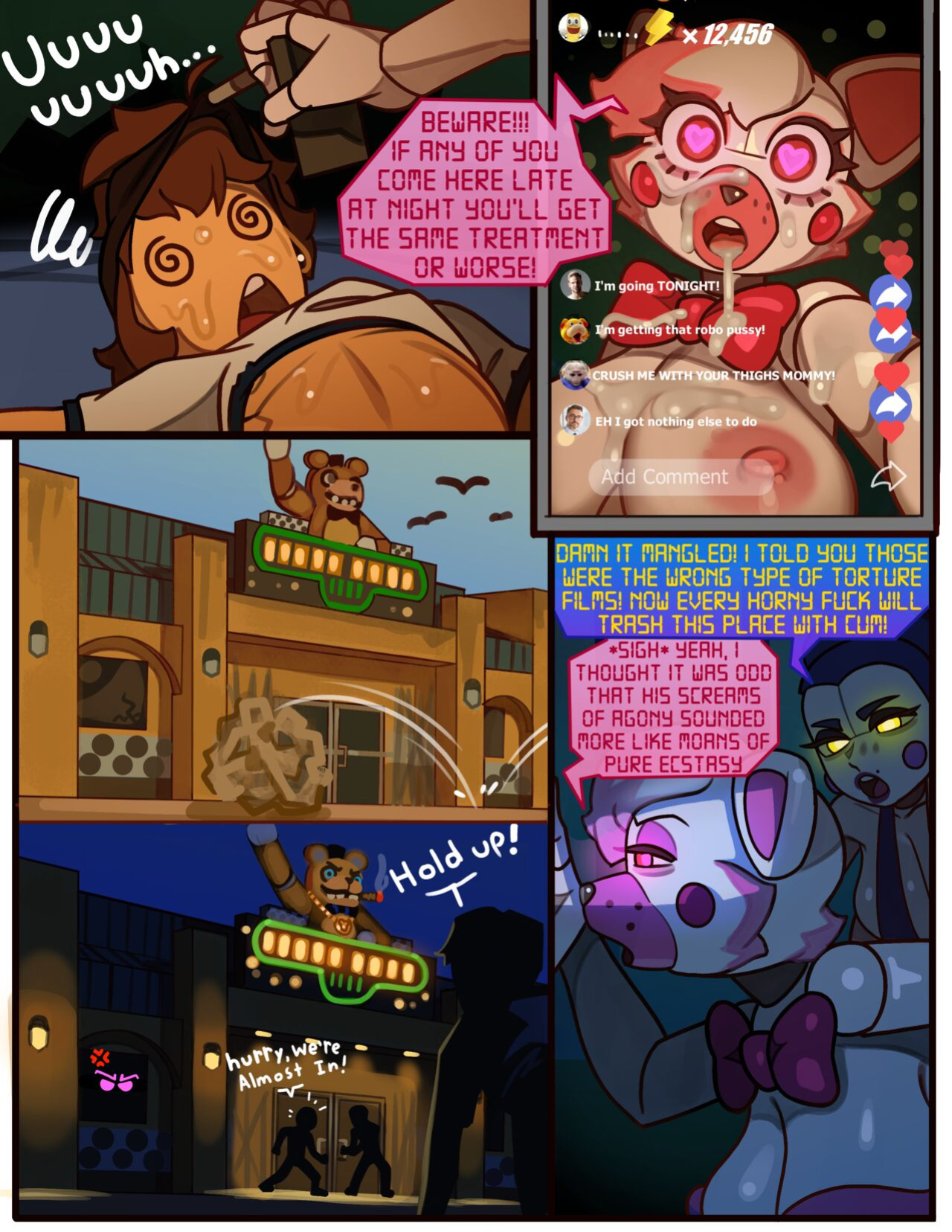 [Linkz_Artz] Mangled up (Five Nights At Freddy's)