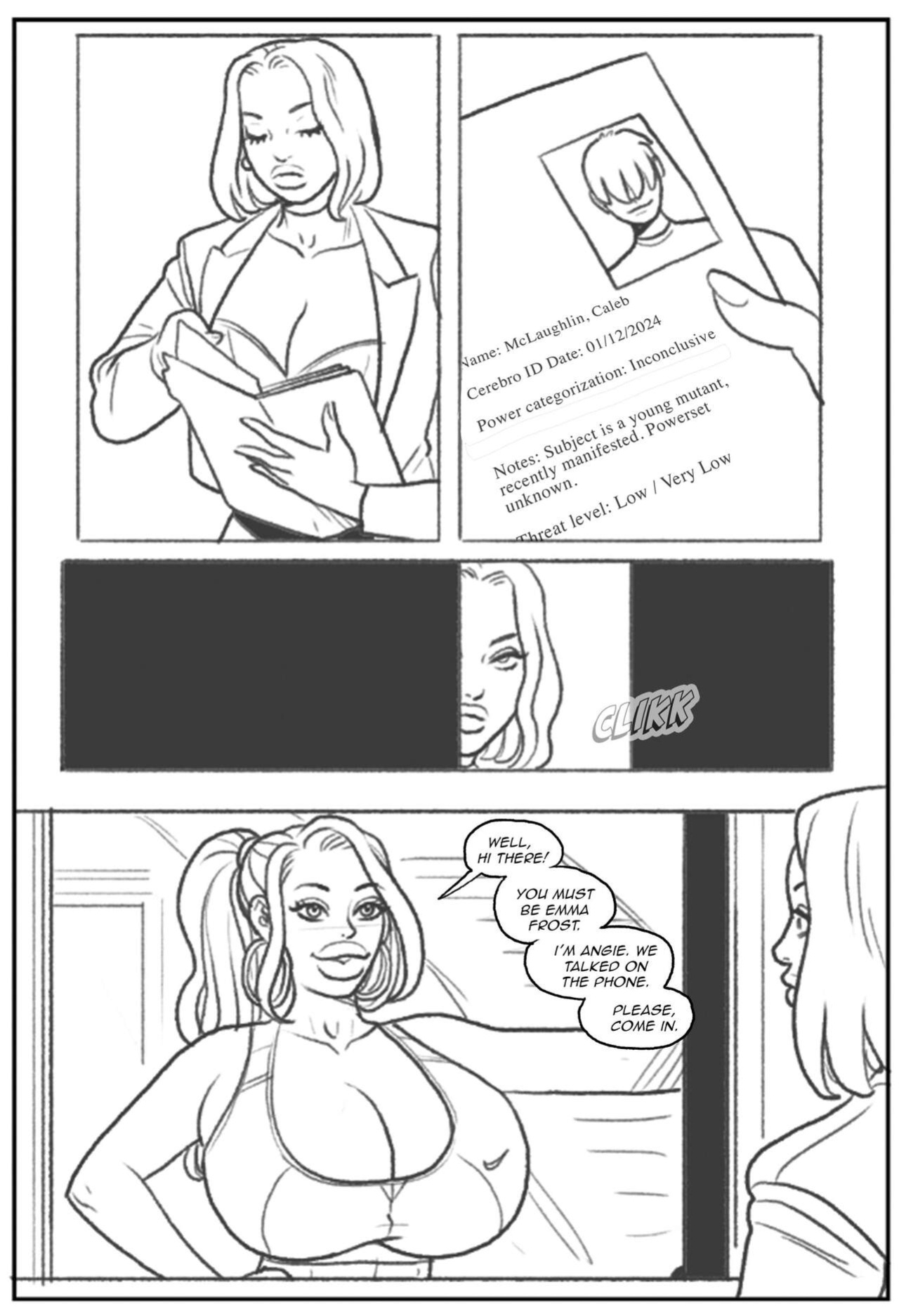 [Pegasus] Emma Frost bimbofication