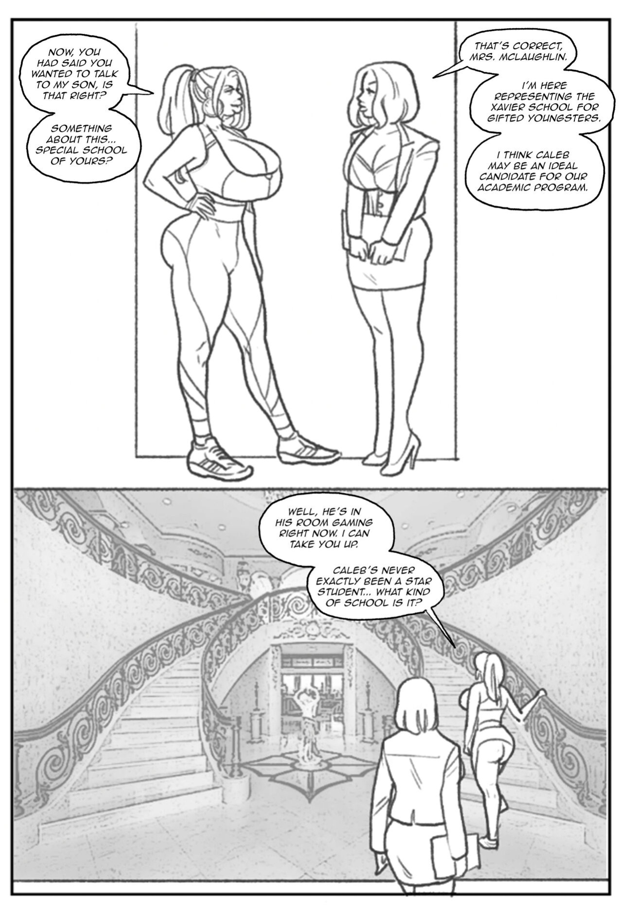 [Pegasus] Emma Frost bimbofication