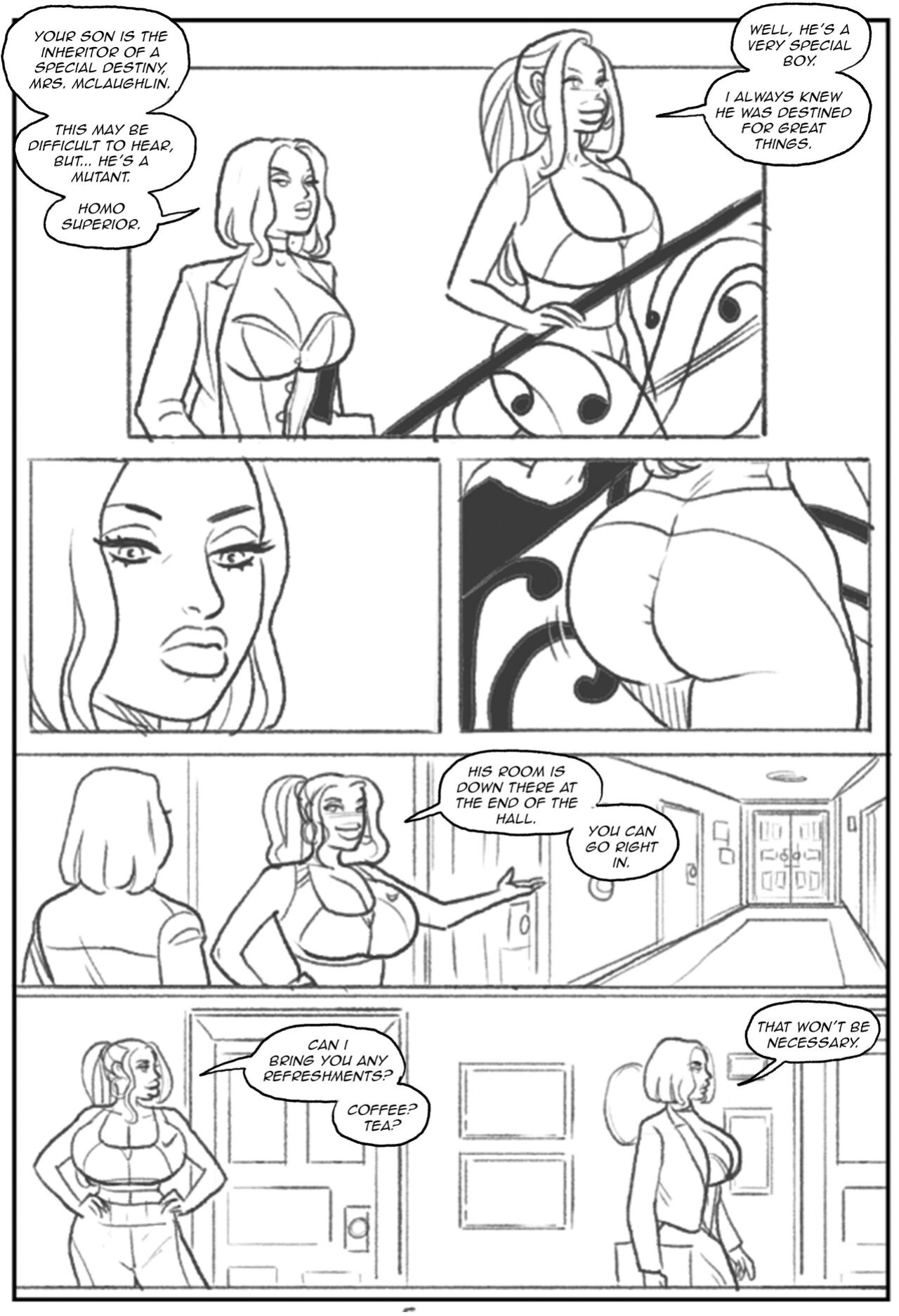 [Pegasus] Emma Frost bimbofication