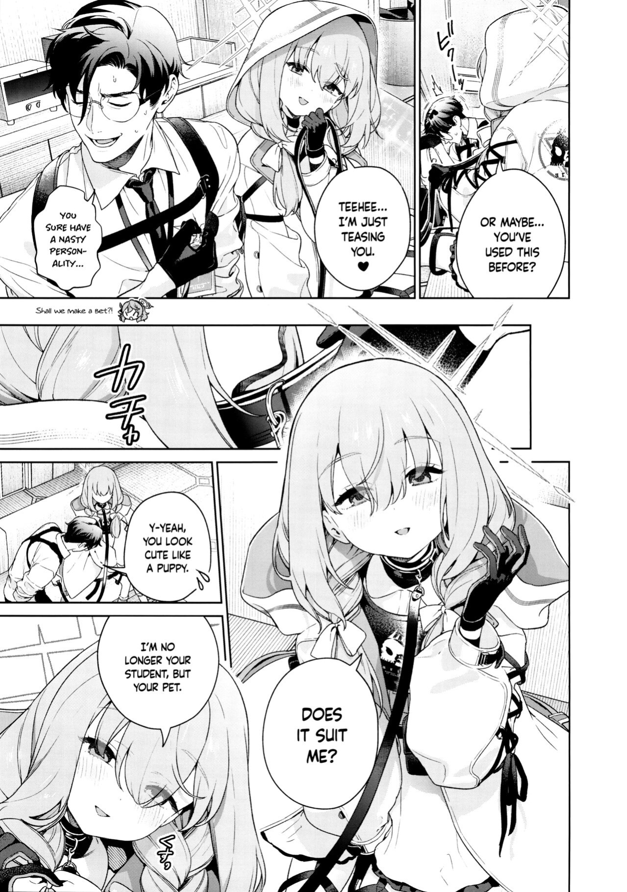 (C103) [Ozitan Yasan (Mameojitan)] Oshiete, Sensei | Teach Me, Sensei (Blue Archive) [Douzo Lad Translations]