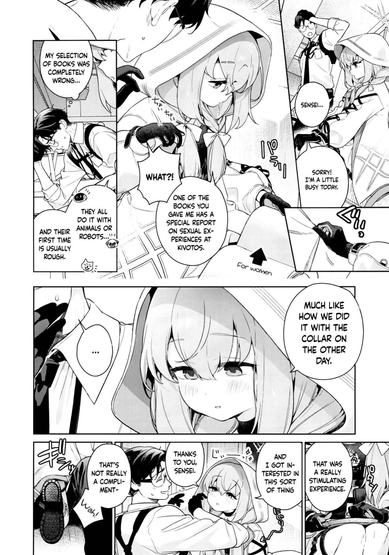 (C103) [Ozitan Yasan (Mameojitan)] Oshiete, Sensei | Teach Me, Sensei (Blue Archive) [Douzo Lad Translations]