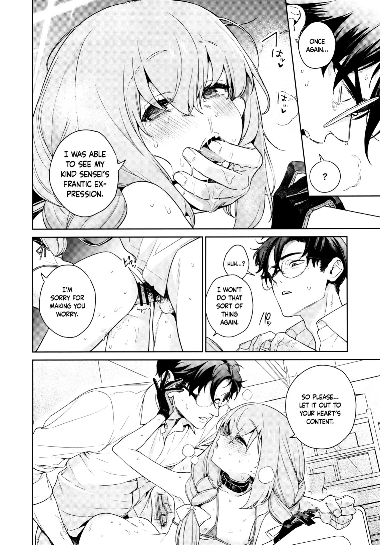 (C103) [Ozitan Yasan (Mameojitan)] Oshiete, Sensei | Teach Me, Sensei (Blue Archive) [Douzo Lad Translations]