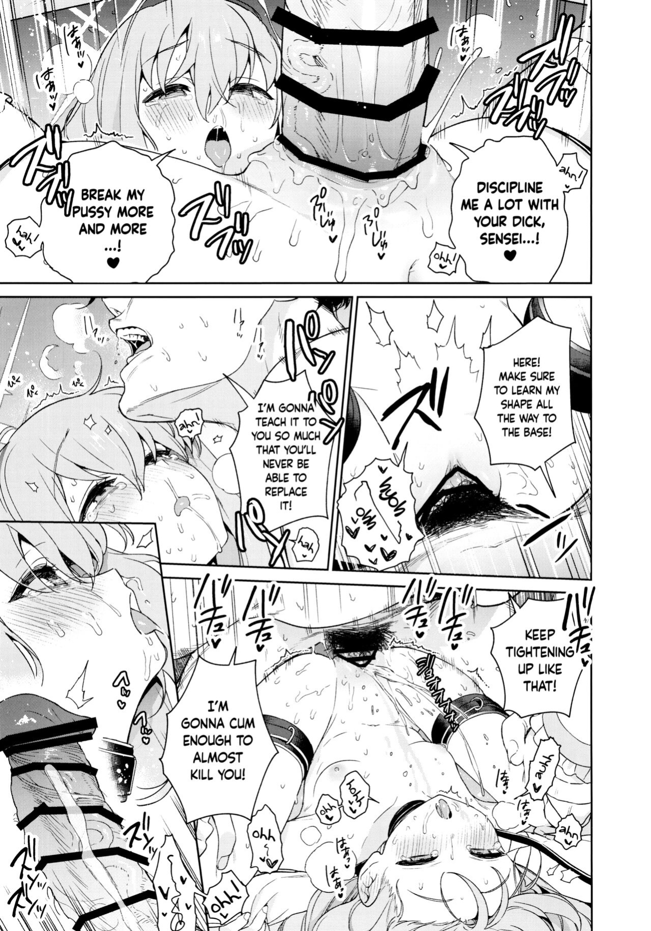 (C103) [Ozitan Yasan (Mameojitan)] Oshiete, Sensei | Teach Me, Sensei (Blue Archive) [Douzo Lad Translations]