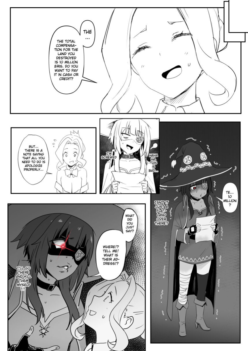 [Oninarasu] Megumin 2 (Kono Subarashii Sekai ni Syukufuku o!) [Gagak_Ireng]