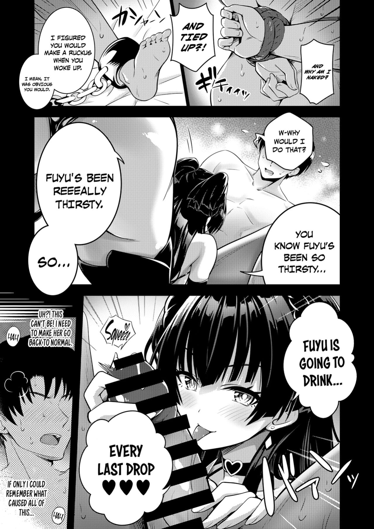 [tomatohouse-905`s room (Momitsu Urabi)] Anta wa Koko de Fuyu ni Kawareru no yo!! ~Succubus na Fuyuko to Taneinu no Ore~ - A succubus girl and a breeding dog (THE iDOLM@STER: Shiny Colors) [Kinsei Translations]