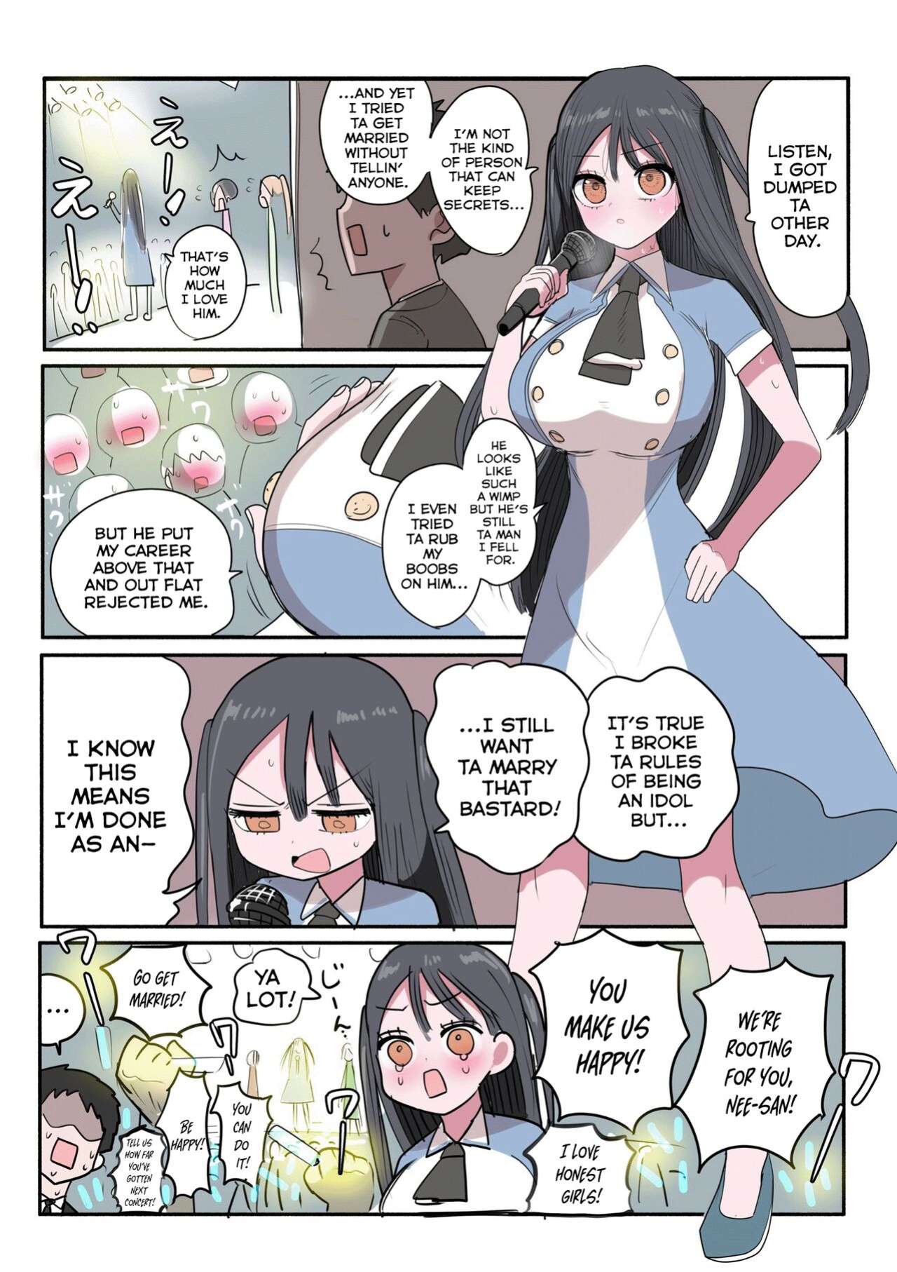[Zurikishi] Furyou Idol-chan Bakutan | The explosive popularity of the delinquent Idol-chan [Kyuukei]