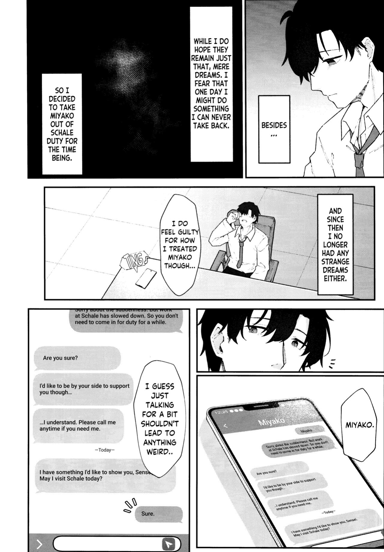 (C103) [Damenahidou (Damenahito)] Usagiana ni Ochiru - down the RABBIT1 hole... (Blue Archive) [Tea Party Scans]