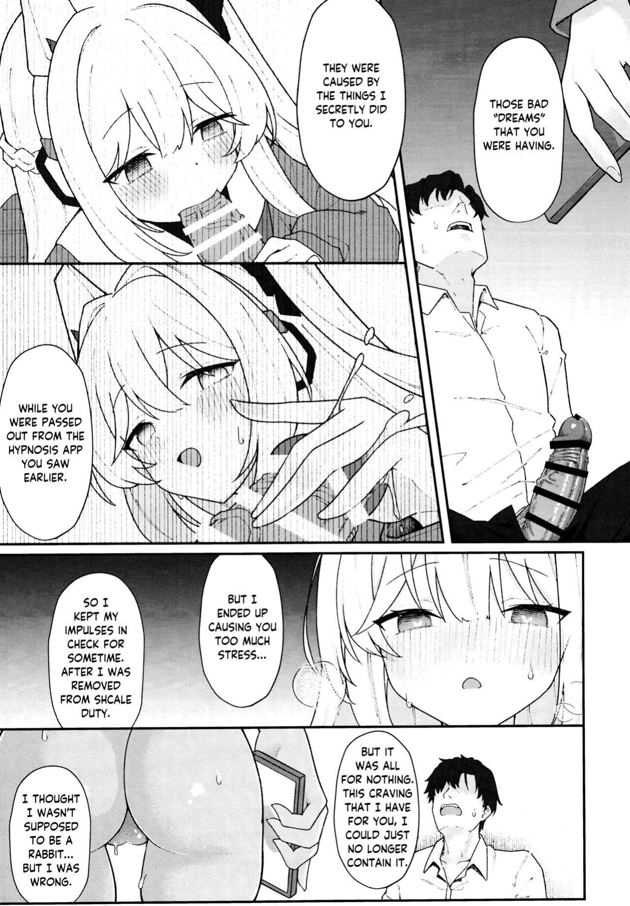 (C103) [Damenahidou (Damenahito)] Usagiana ni Ochiru - down the RABBIT1 hole... (Blue Archive) [Tea Party Scans]