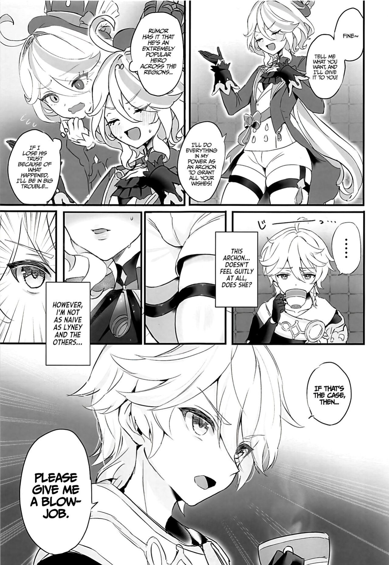 (C103) [GlowMercury (Sukoyakagumi)] Cheers With Her Glass (Genshin Impact) [LunaticSeibah]