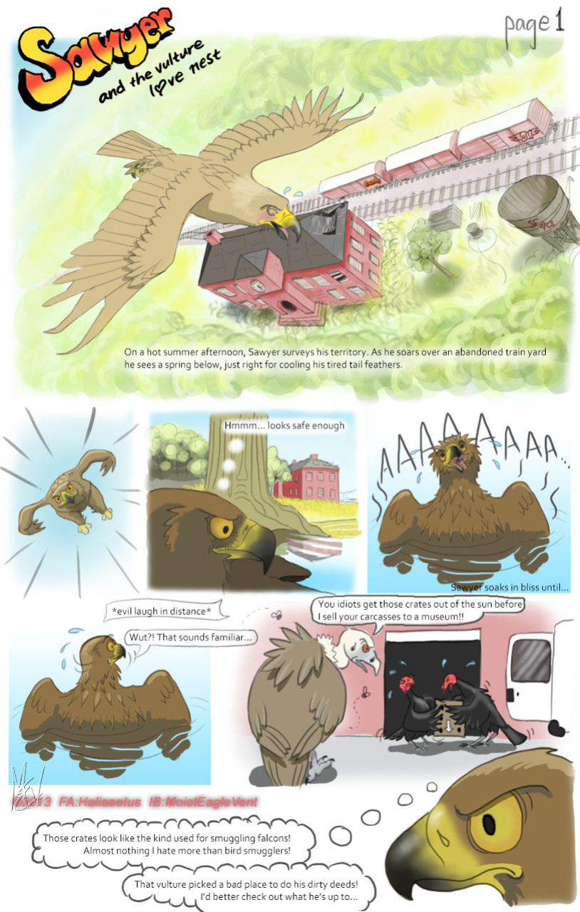 [MoistEagleVent] Sawyer and the Vulture Love Nest