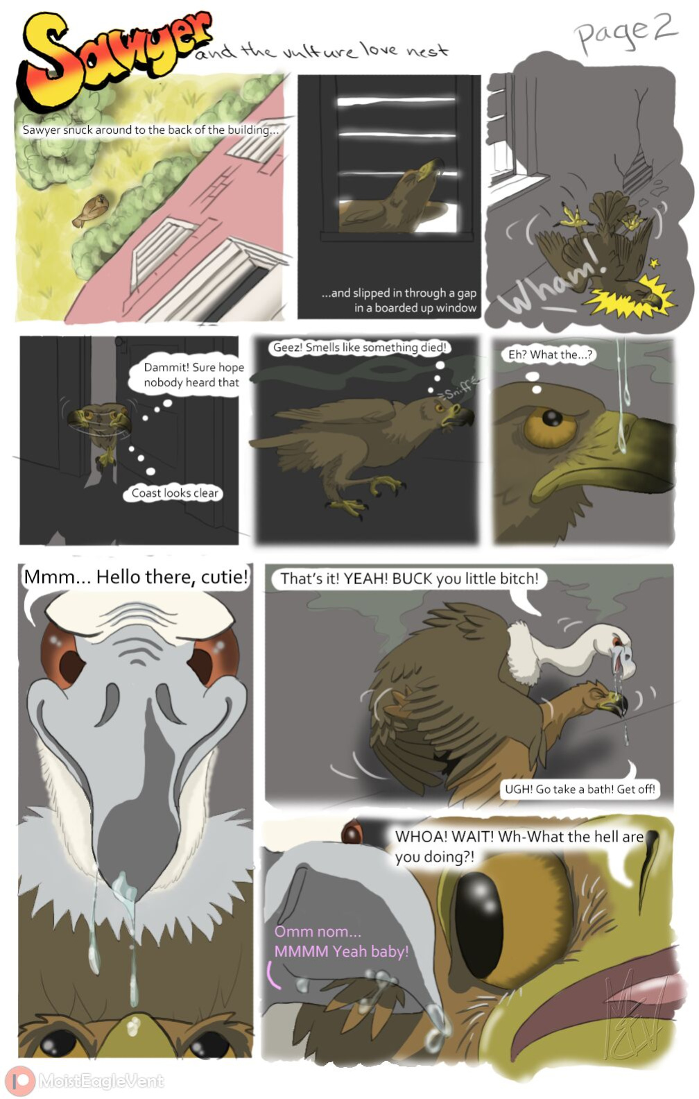 [MoistEagleVent] Sawyer and the Vulture Love Nest