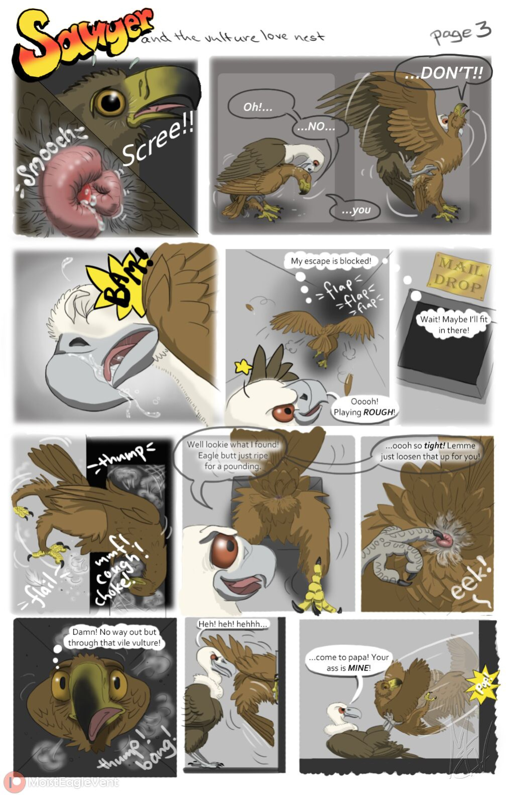 [MoistEagleVent] Sawyer and the Vulture Love Nest