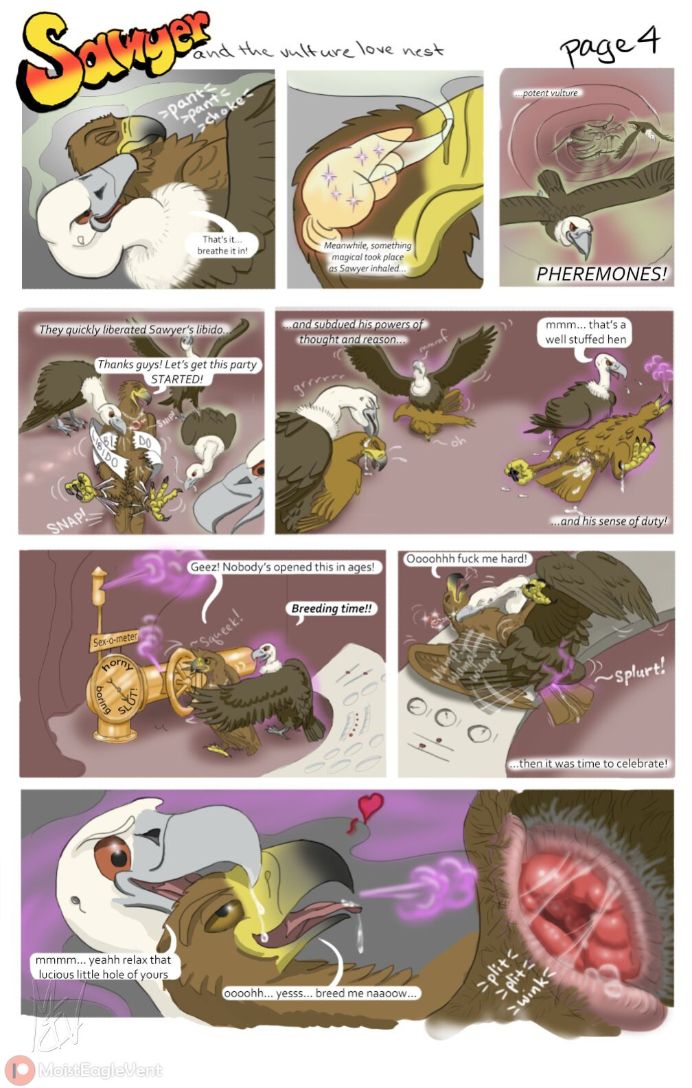 [MoistEagleVent] Sawyer and the Vulture Love Nest