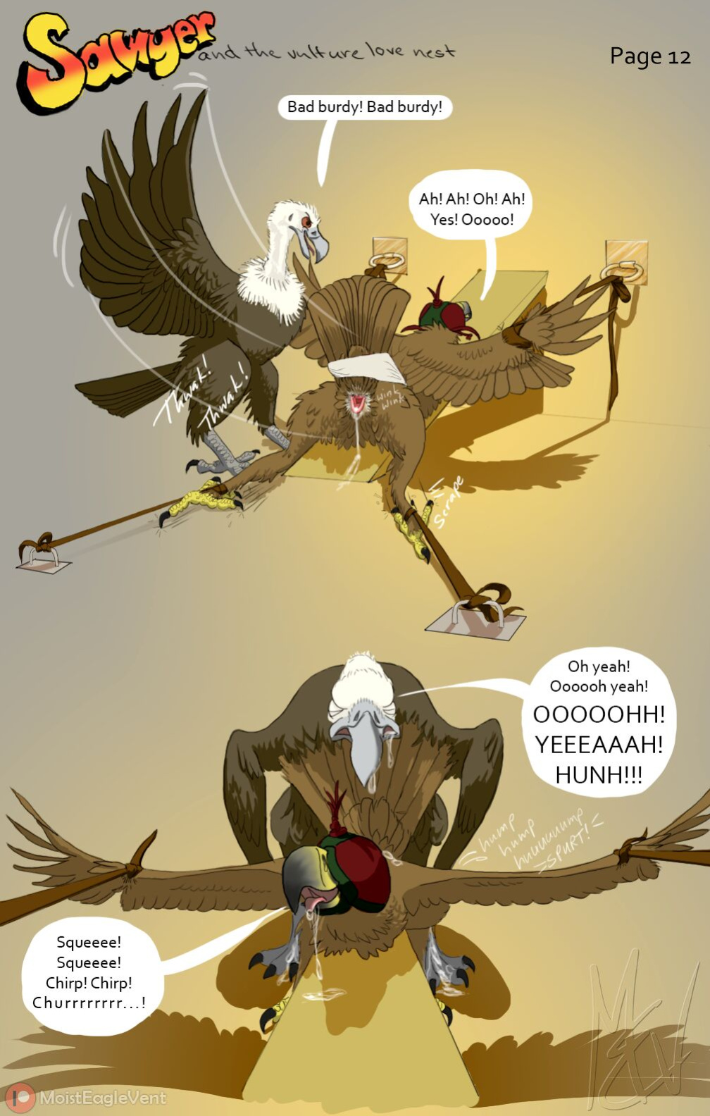 [MoistEagleVent] Sawyer and the Vulture Love Nest