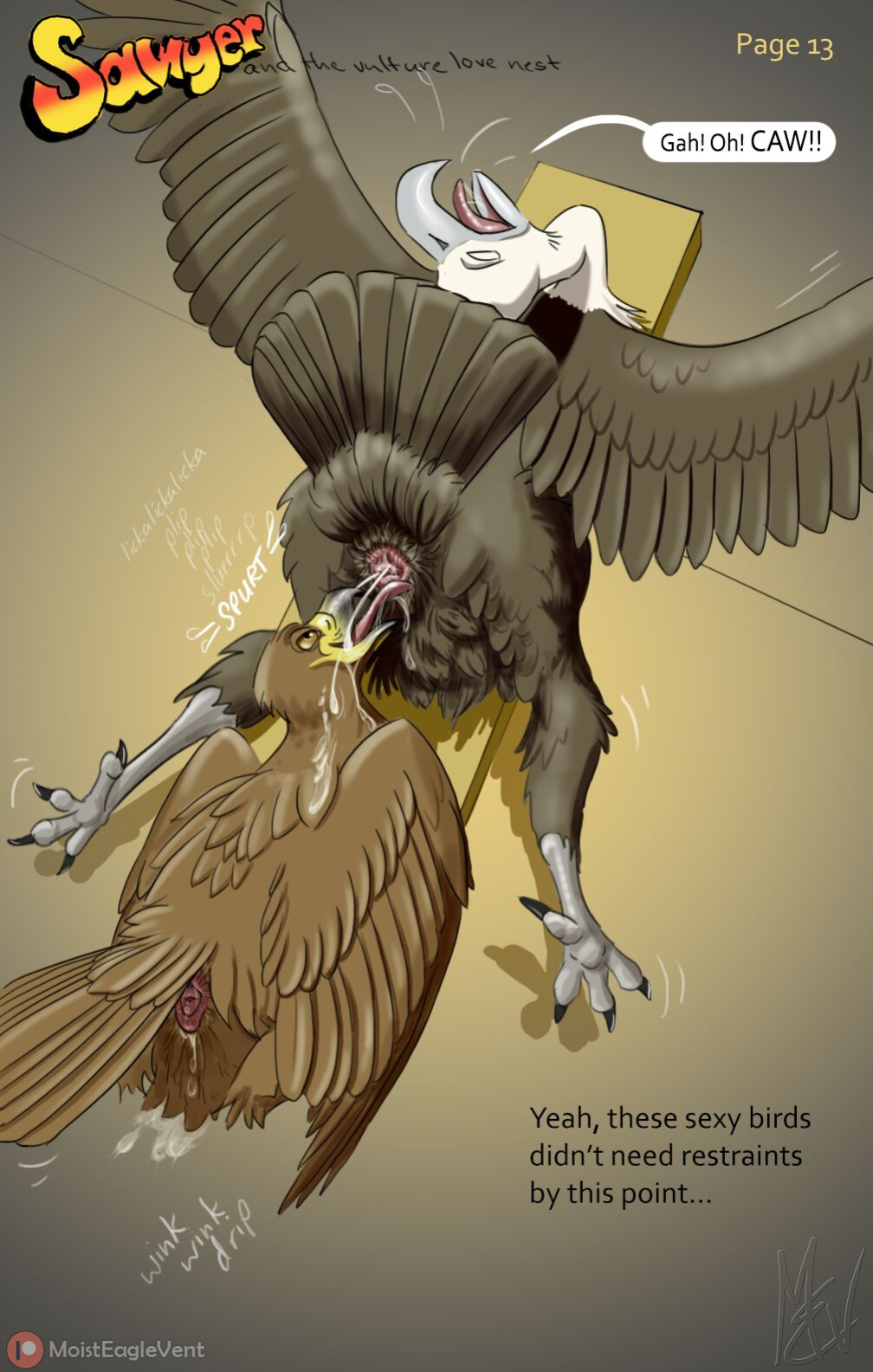 [MoistEagleVent] Sawyer and the Vulture Love Nest