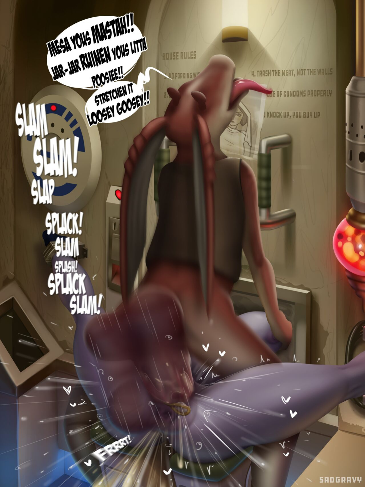 [Sadgravy] Raven prostituted in Mos Eisley