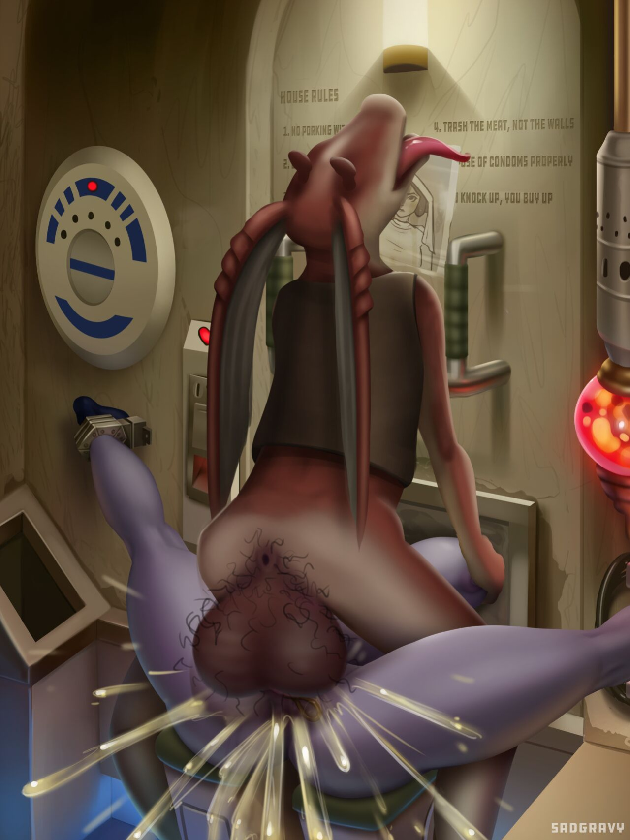 [Sadgravy] Raven prostituted in Mos Eisley
