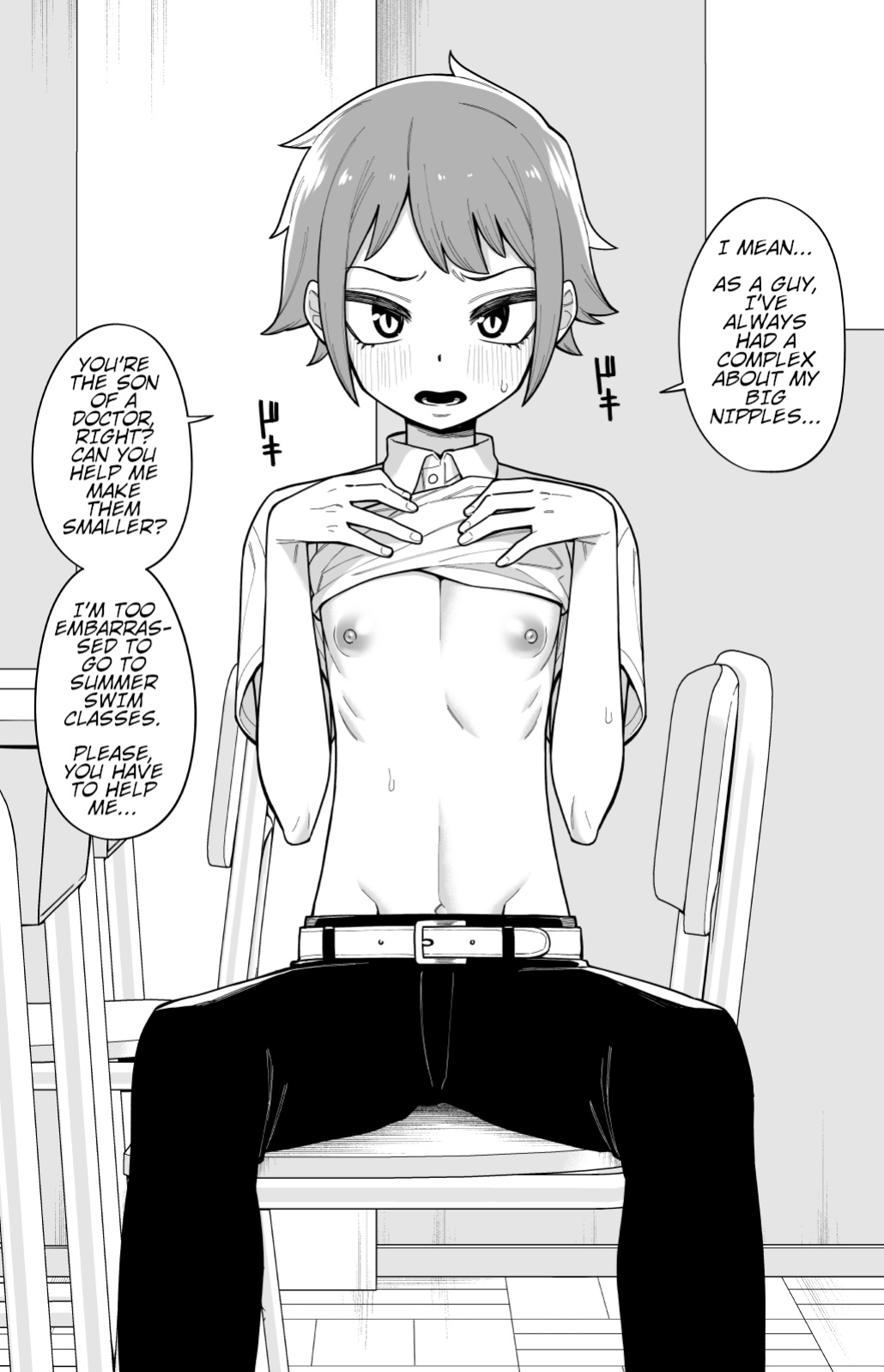[Tateyoko Issen (Shinagawa Mikuzu)] Hidoimeniau Otokonokotachi vol.3 [English + Speechless]